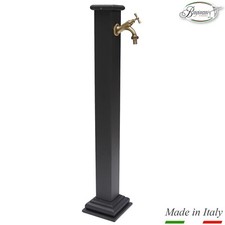 Fontaine Sidney colonne en fonte et acier avec robinet pour Jardin 