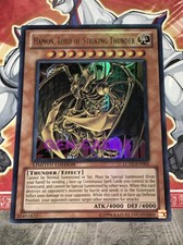 Carte YU GI OH HAMON, SEIGNEUR DU TONNERRE FRACASSANT LC02-EN002