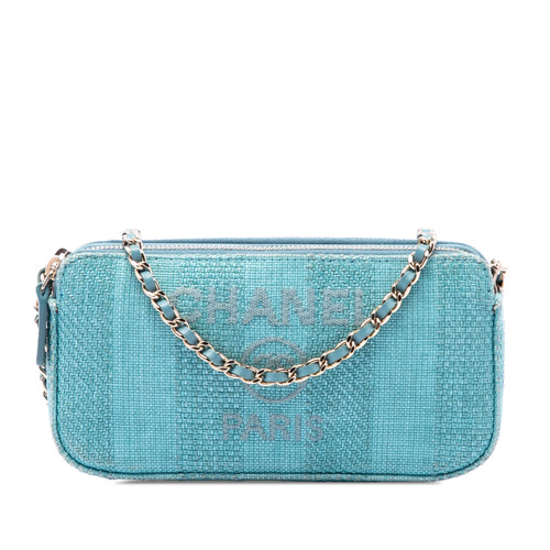 Chanel raffia deauville - raffia, double