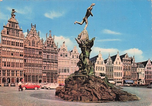 Belgique anvers fontaine brabo - fontaine,