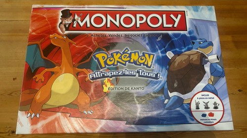Monopoly pokemon attrapez - monopoly,