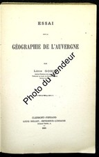 Histoire de l'Auvergne: Gobin, 1896. Essai sur la géographie de l’Auvergne