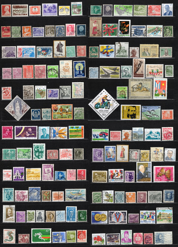 Lot timbres divers monde - de,