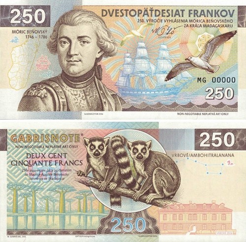 Gabris fantasy banknote - gabris,