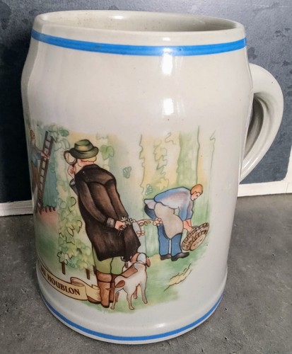 Vintage jolie chope à - 1-,