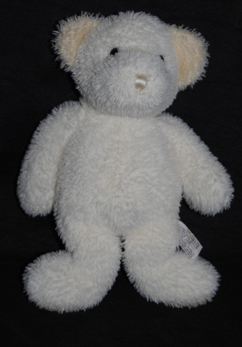 Doudou ours blanc - blanc, beige