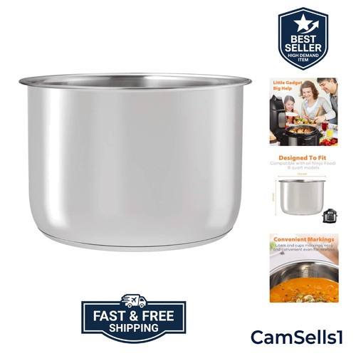 Quart stainless steel inner - stainless,