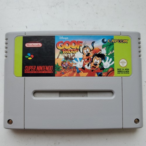 Goof troop super nintendo snes - goof,
