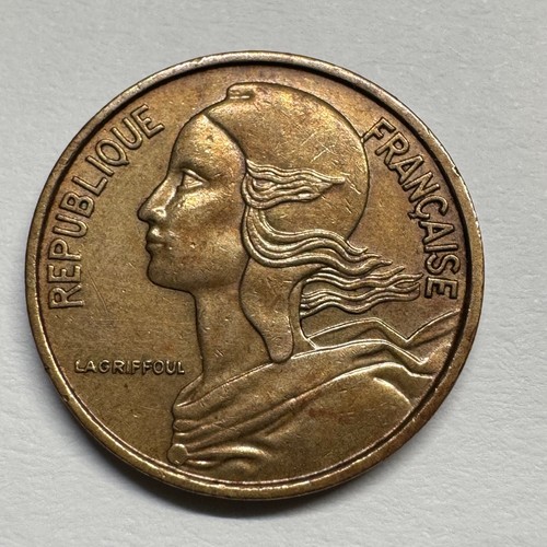 1966 france centimes coin - france, 5