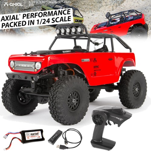 Axial scx24 deadbolt 4wd - axial, 1/24