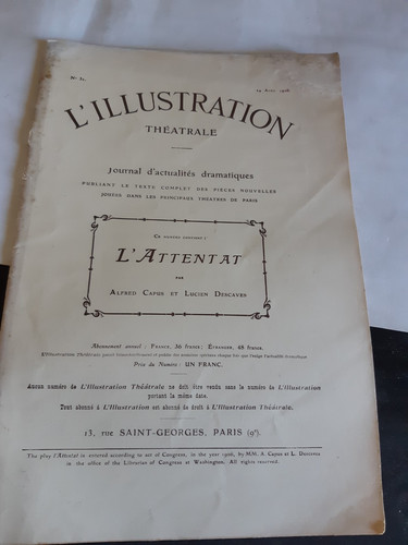 Illustration théâtrale - l'illustration,