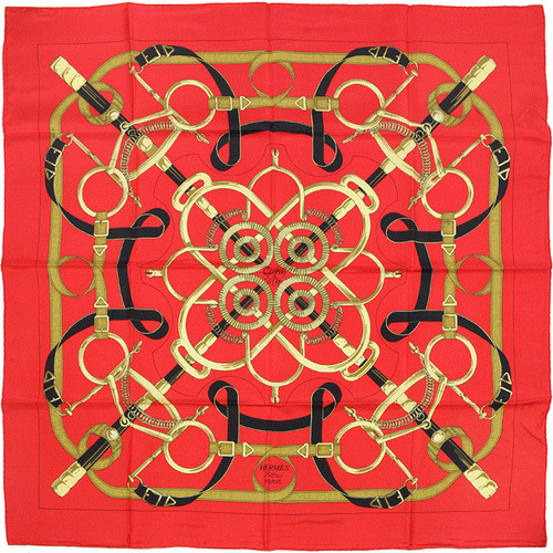 Hermes scarf eperon 90cm - hermes,