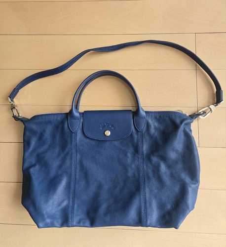 Longchamp pliage cuir - longchamp, le