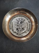 Coupelle métal argenté