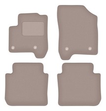 Tapis de sol en velours Beige