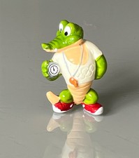 Figurine - Kinder - série Crazy Crocos - crocodile Prof Crocochrono (1991) - BE