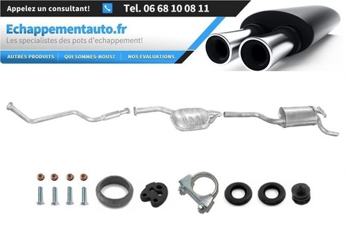 échappement mercedes w201 190 - mercedes,