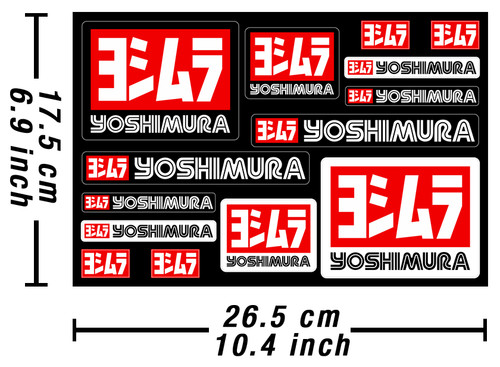 Yoshimura decals stickers - decals,