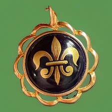 Pendentif Fleur de Lys sur