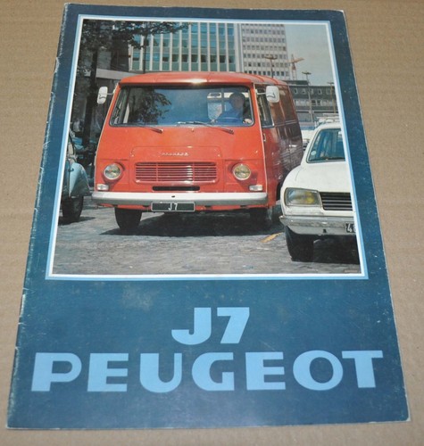 1978 peugeot brochure - 1978, j7