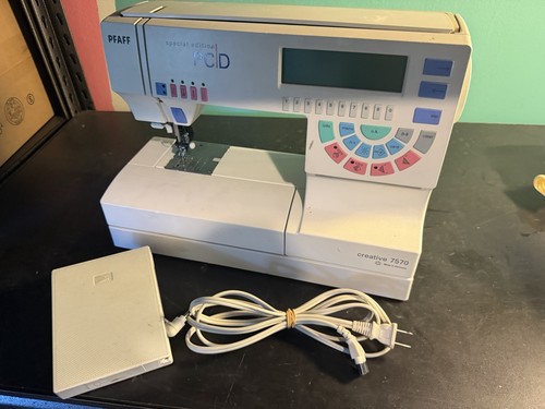 Pfaff creative 7570 embroidery - pfaff,