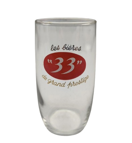 Verre bière 33 - verre,