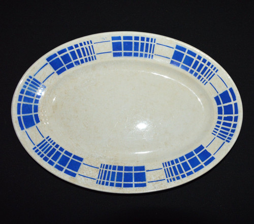 Très ancien plat - de, service