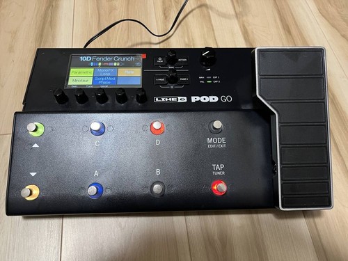 Effets guitare line pod go - effets,