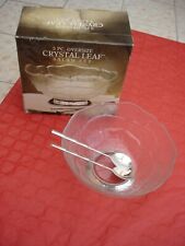 GRAND SALADIER  en Cristal