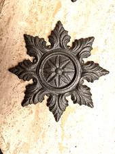 rosace étoile acier 16,5 cm déco ferronnerie escalier porte autre