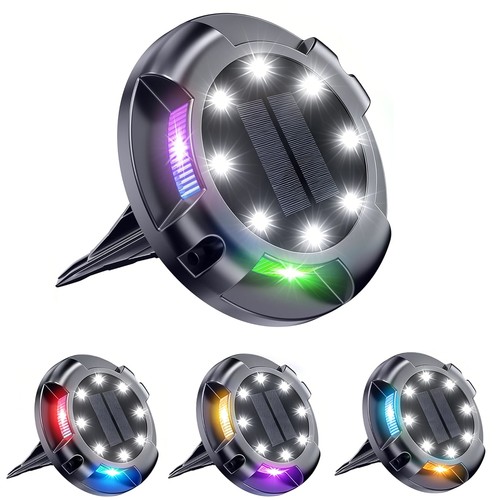 4pack solar ground lights - ground,