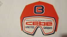 sticker vintage lunettes casques ski Cébé ( 6 cm / 6 cm )