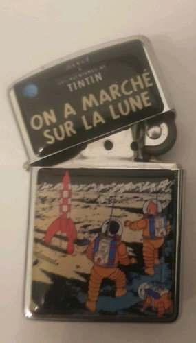 Briquet essence bd tintin - ,