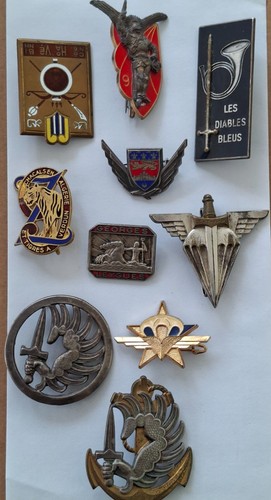 Lot insignes militaires - lot,