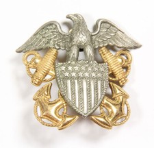 Insigne de casquette US Navy -