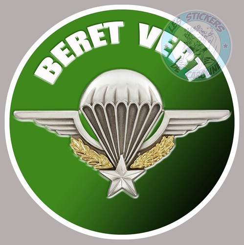 Sticker beret vert - beret,