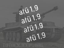 POCHOIR MARQUAGE GERMAN ATU