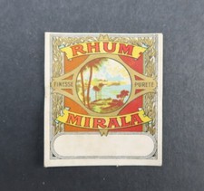 Étiquette RHUM MIRALA