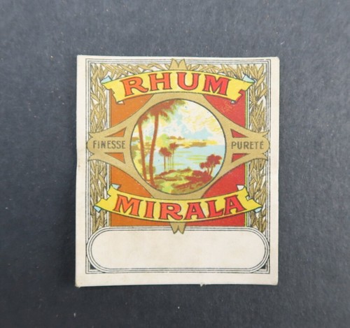 étiquette rhum mirala - rhum,