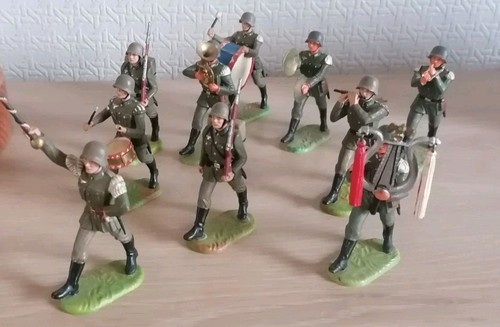 Jouet ancien elastolin soldat - ancien,