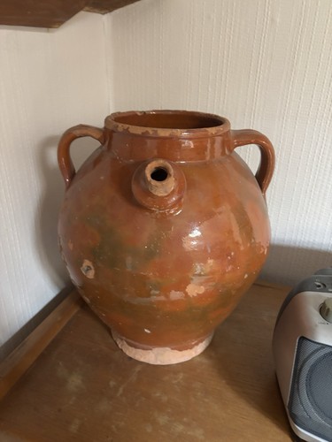 Ancienne cruche jarre terre - ancienne,