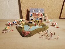 EDITIONS CLAIR DE LUNE. JM.APPERT 86. SCENE MAQUETTE MAISON DU BERRY. CARTON