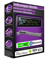 VW Beetle Radio DAB, Lecteur CD USB AUX Pioneer, Kit Bluetooth