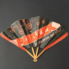 EVENTAIL Ancien Publicitaire PUBLEX Imp. Bière Bordeaux FAN VENTAGLIO