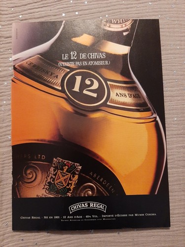 Publicité presse whisky - de,