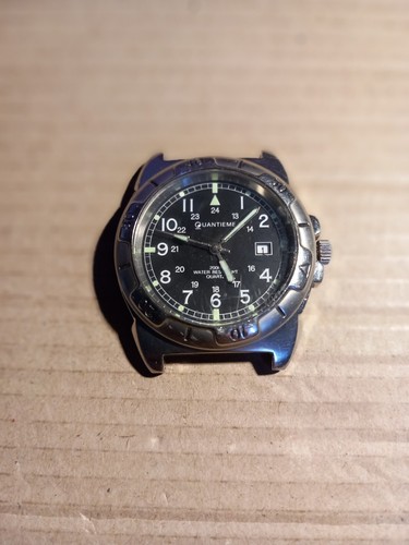 Montre quantième vintage - montre, "quantième"