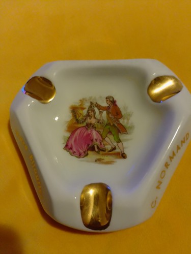 Cendrier porcelaine limoges - en,