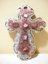 Emaux émail Croix relief