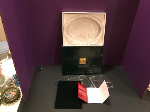 Mikasa oval etched glass - mikasa,