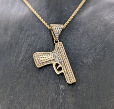 Pistolet 9Mm Canon Porte-Clés